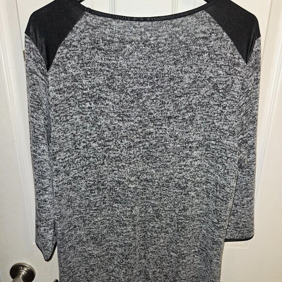 Twik Salt and Pepper Knit Dress - Picture 5 of 8